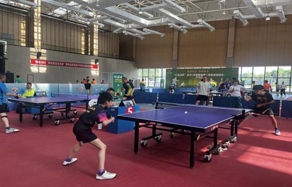凤阳县快乐健身——2023年凤阳县第二届社区运动会乒乓球比赛圆满举办
